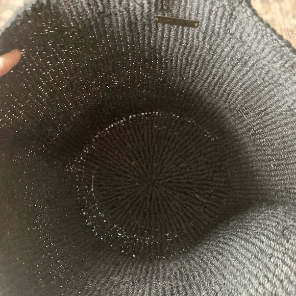 Abby Alley Black Sisal Market Tote NWOT ****SOLD OUT**** - Picture 6 of 8